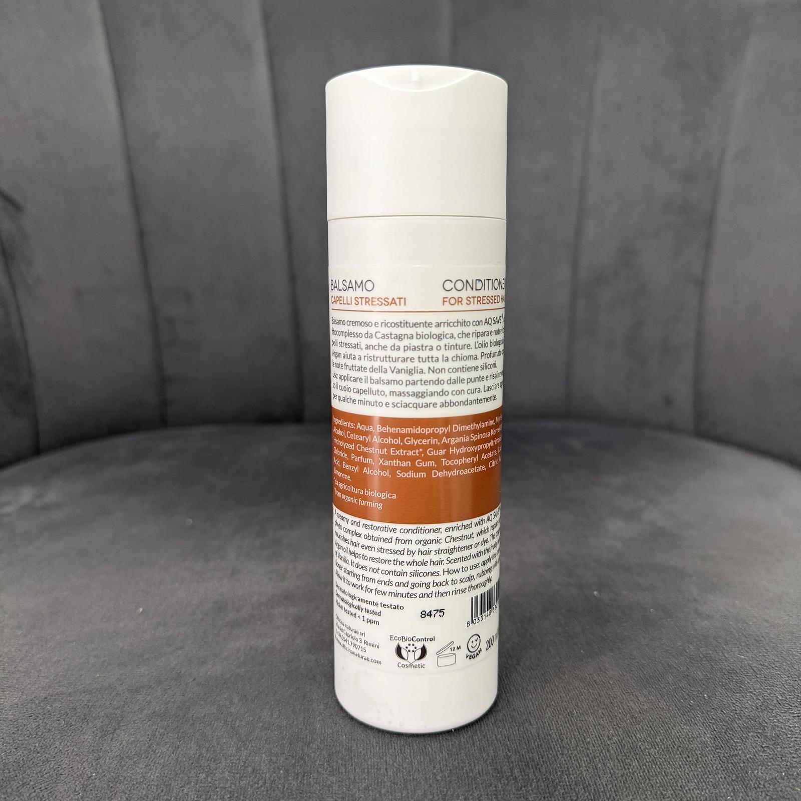 Кондиціонер Workshop Naturae для волосся стресового з органічним каштаном 200 мл, фото №3 Кондиціонер Workshop Naturae для волосся стресового з органічним каштаном 200 мл, фото №3