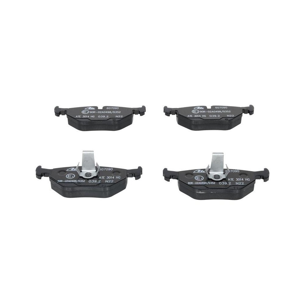 Комплект гальмівних колодок, дискове гальмо ATE 13.0460-7090.2 для BMW, задня вісь, фото №1 Комплект гальмівних колодок, дискове гальмо ATE 13.0460-7090.2 для BMW, задня вісь, фото №1