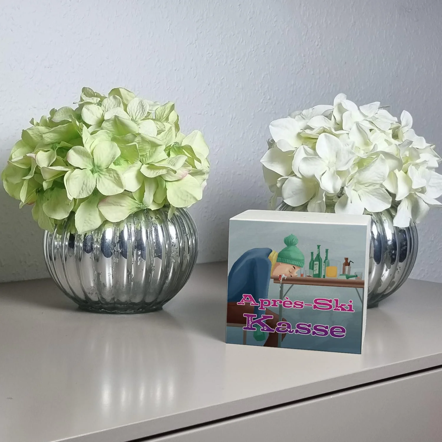 Скарбничка дерев'яна Après-Ski Cashier із кумедним мотивом, фото №2