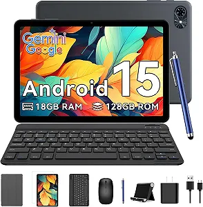 Планшет 10" TABWEE T80 (6+12)/128 ГБ Android 15 6000 mAh Сірий - Фото 1