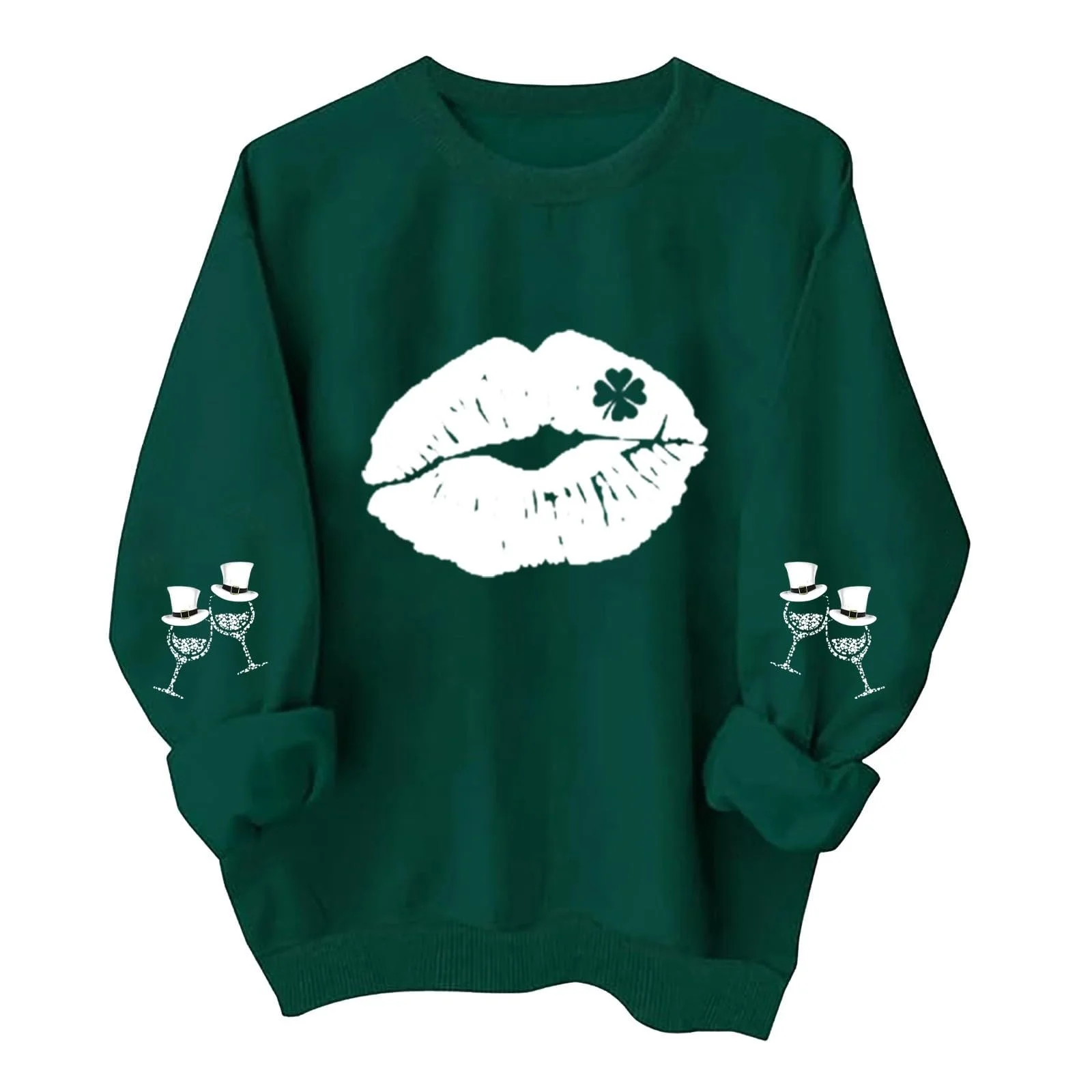 Женский свитшот с длинными рукавами, oversized, мягкий, с принтом, круглый вырез горловины, с длинными рукавами, свободный худи, рождественский свитшот для женщин, фото №1