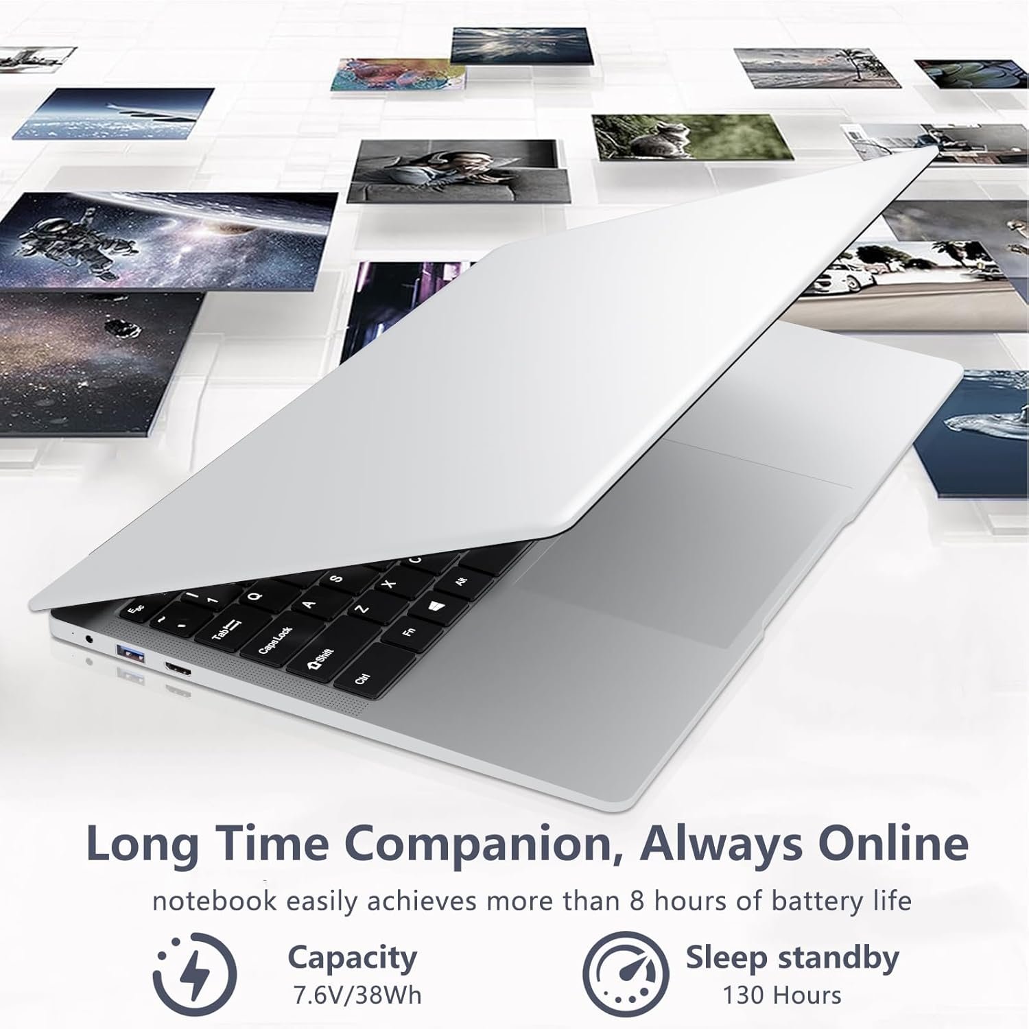 Ноутбук 15.6" Wexultor 50095 N4000 RAM 8GB SSD 256GB Windows 11 (UKR), фото №5