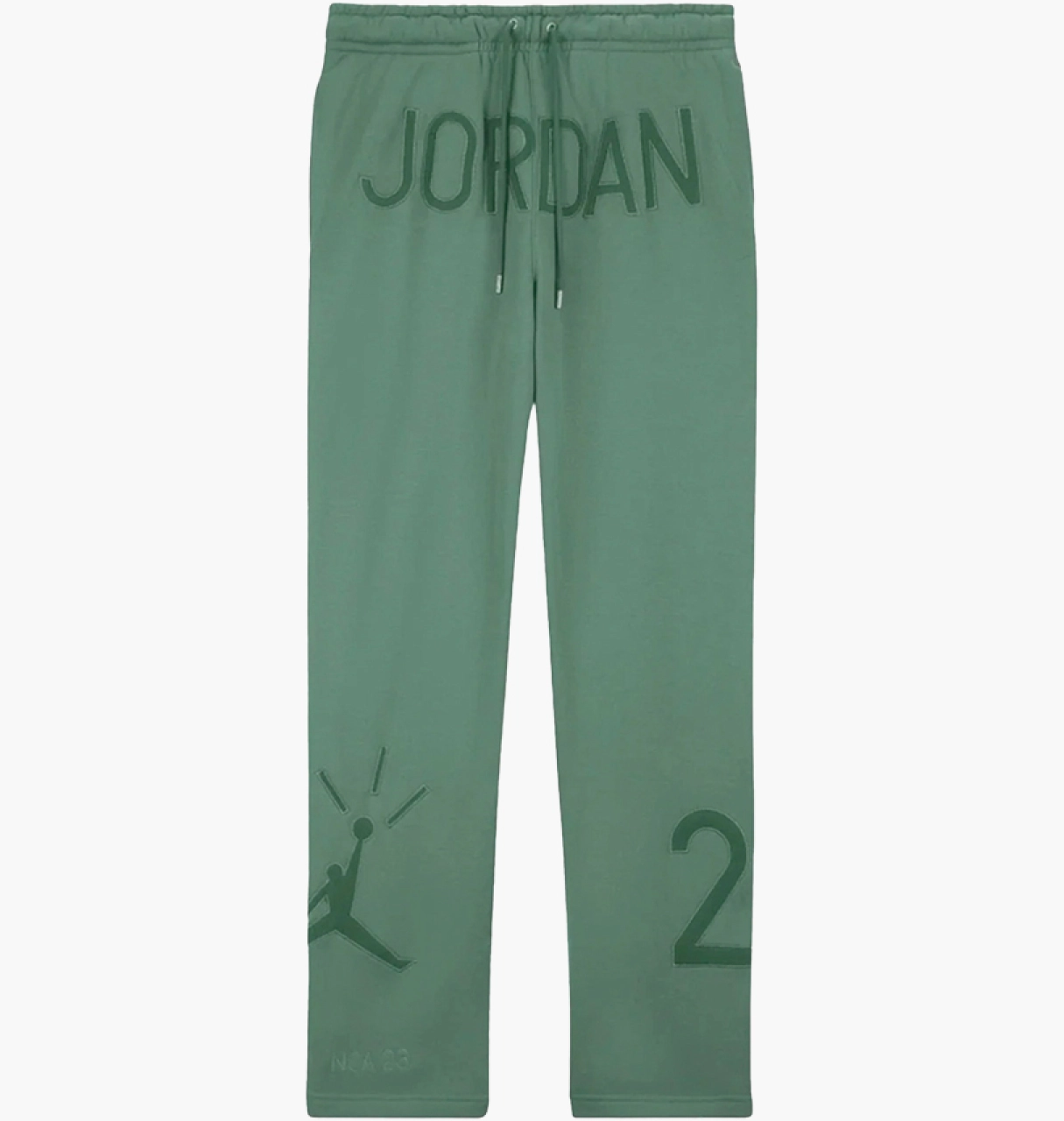 Штани Jordan x Nina Chanel Abney Fleece Pants Green Stone 2XL, фото №1