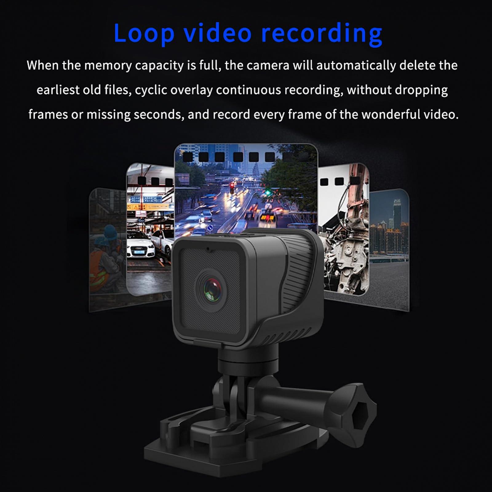 Камера Andoer 1080P WiFi Водонепроницаемая Встроенный аккумулятор Чёрная, фото №4