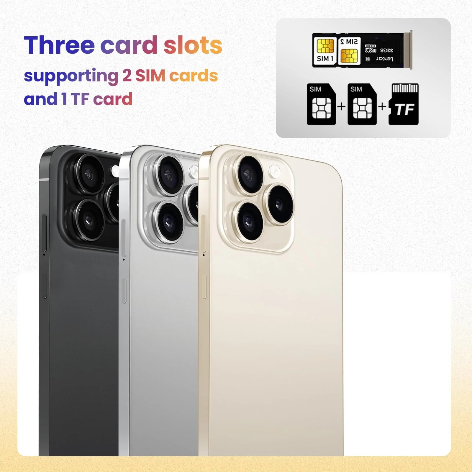 Смартфон 3 6.0 дюймов 4GB RAM 64GB ROM 4G FDD-LTE Gold, фото №4