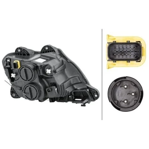 Фара основная HELLA 1LD 010 116-611 для DAF, левая, фото №2