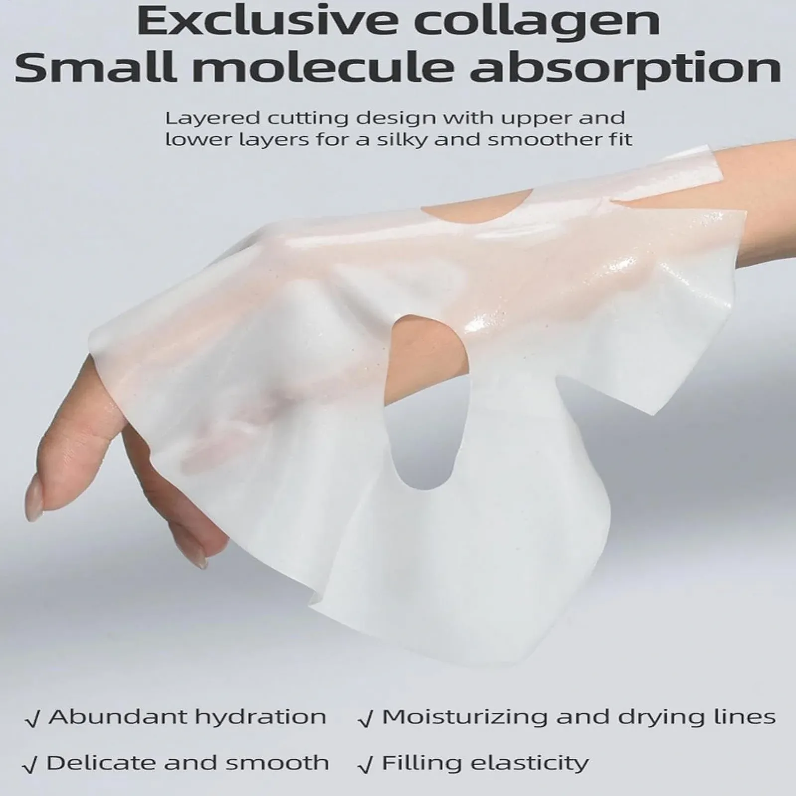 Увлажняющая маска для лица Hydro Boost Увлажняющие салфетки для лица Ночная маска для лица Нежные увлажняющие салфетки для лица Портативные патчи для лица для всех типов кожи, 28 г, фото №6