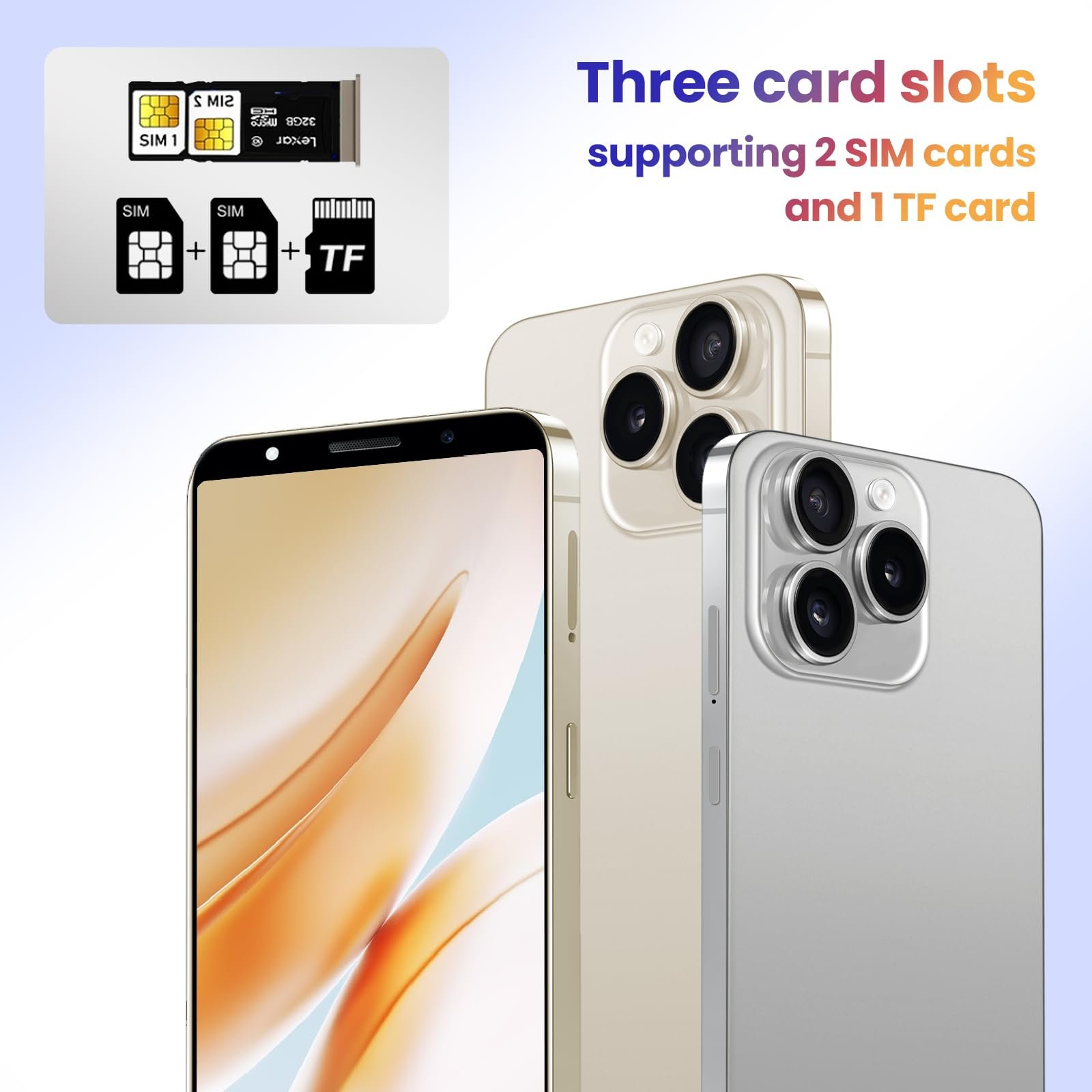 Мобильный телефон 4G LTE 4GB RAM 64GB ROM 8-Core 6.0" Dark, фото №6