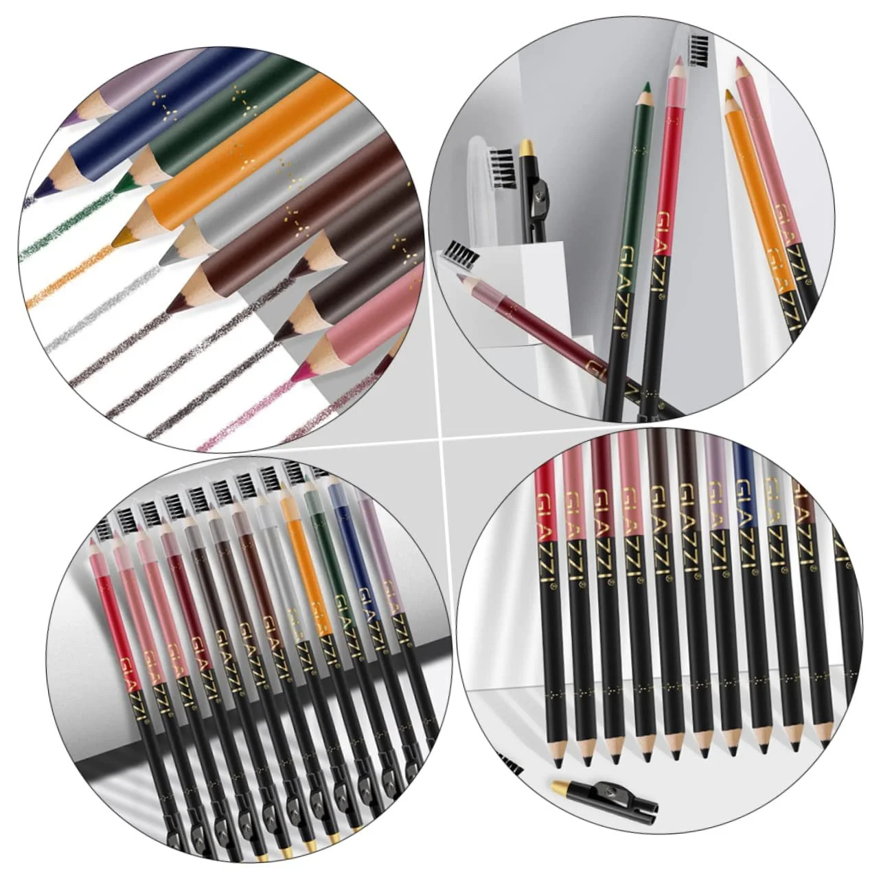 Карандаш для глаз VINTORKY Матовый Набор, фото №6 Карандаш для глаз VINTORKY Матовый Набор, фото №6