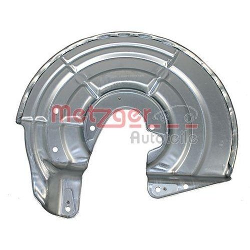 Кожух гальмівного диска METZGER 6115271 для CITROËN задня вісь зліва, фото №2