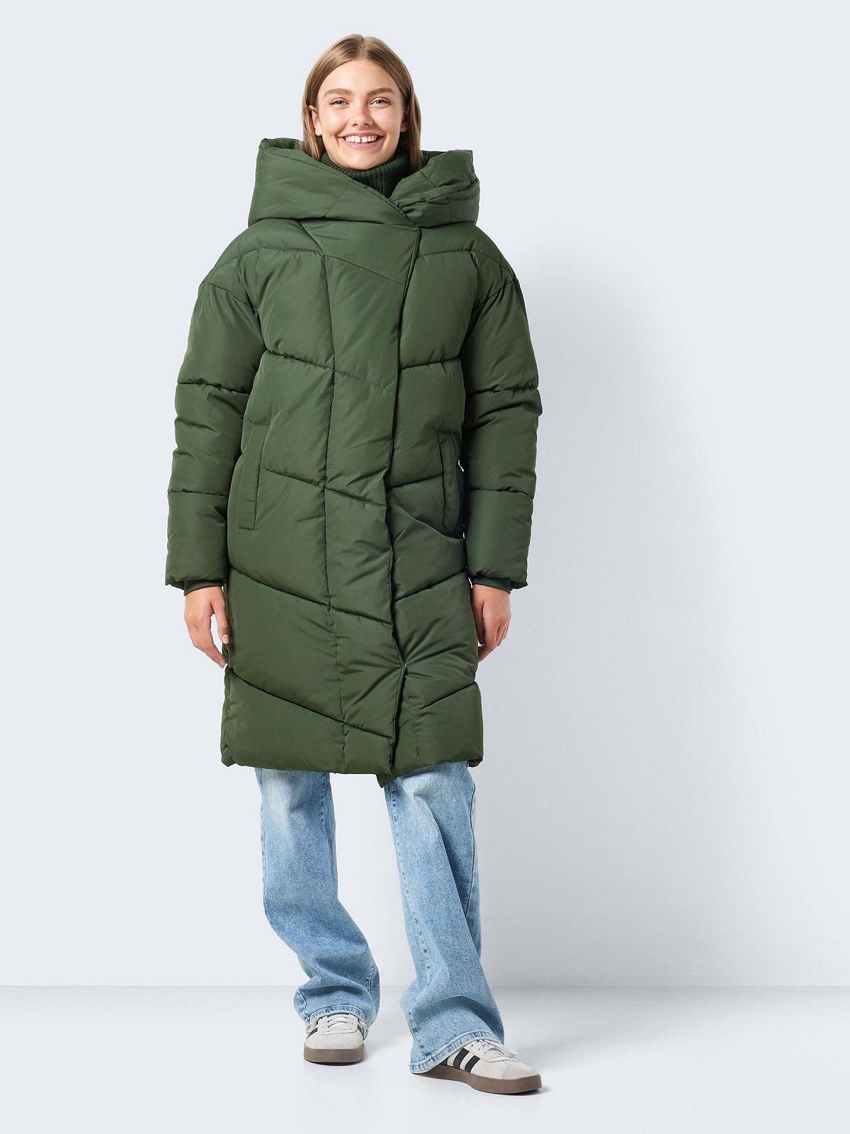 Довга Куртка Noisy may Nmnew Tally L/S Жіноча Noos Quilted Пальто, фото №3