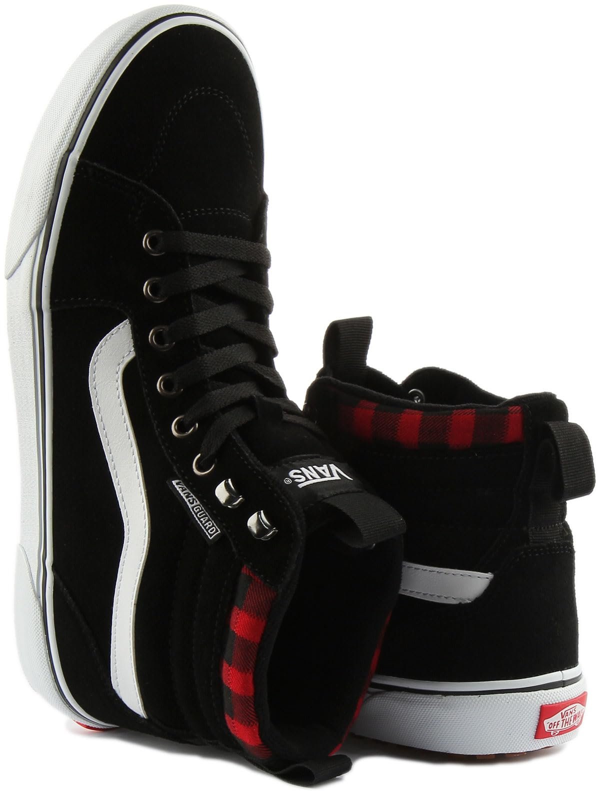Кроссовки Vans Filmore Hi Vansguard мужские, замша, парусина, черный, 40.5 EU, фото №5