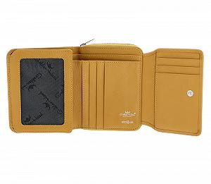 Гаманець Golden Head Madrid RFID Шкіряний 11.5 см, гірчично-жовтий synthetic.ua - Фото 1
