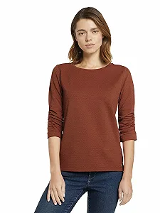 Толстовка TOM TAILOR Denim Женская Текстурированная - Фото 1