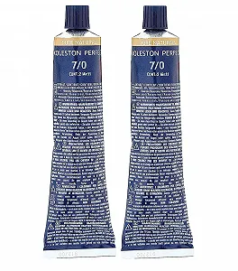 Фарба Wella Professionals Koleston Perfect Me Plus Pure Naturals 7/0, Кольорова, Пакування з 2 шт (2 x 60 мл) - Фото 1