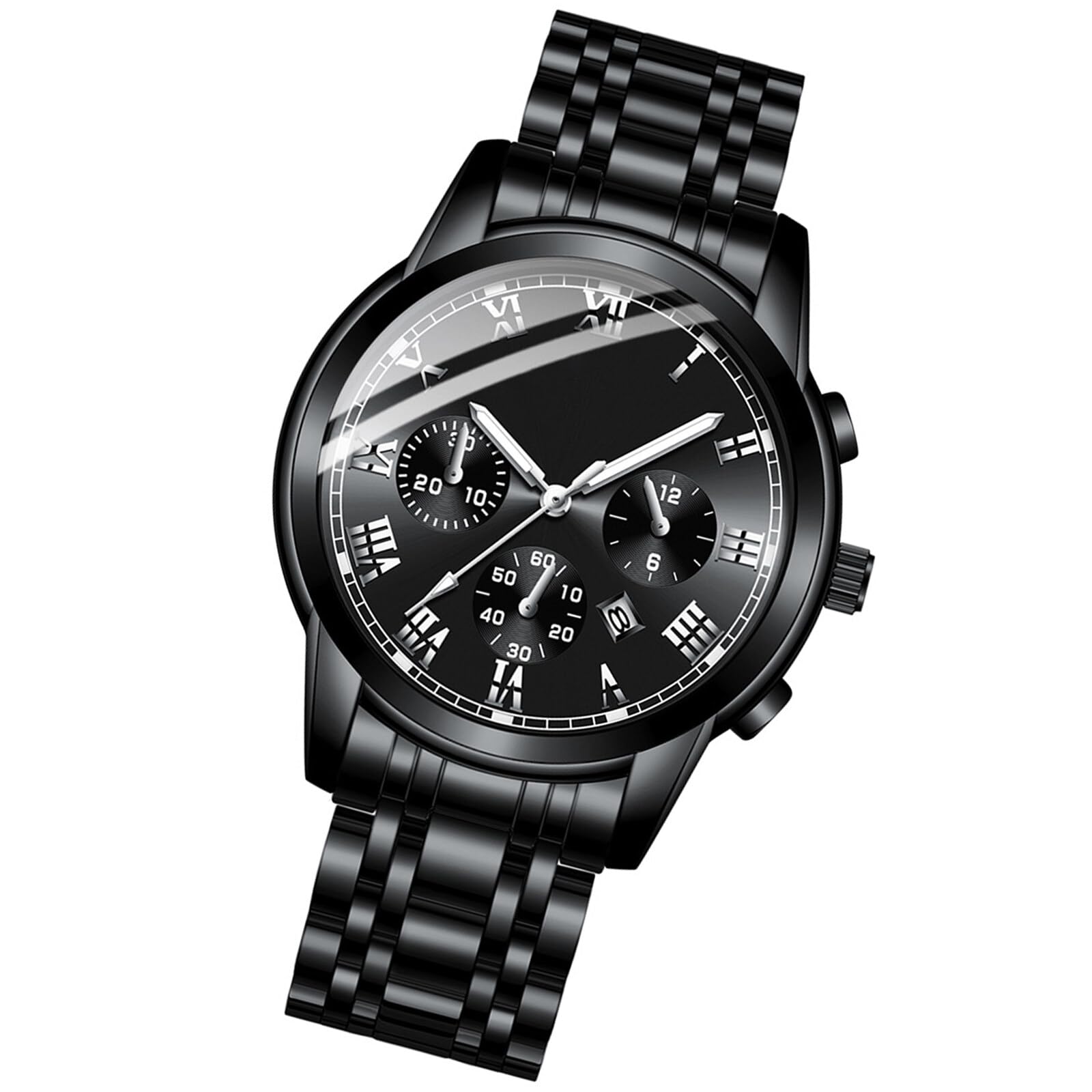 Часы Tevimpeya Мужские Бизнес Механические Автоматические Аналоговые Стальные Серебряно-Золотые Синие, фото №5