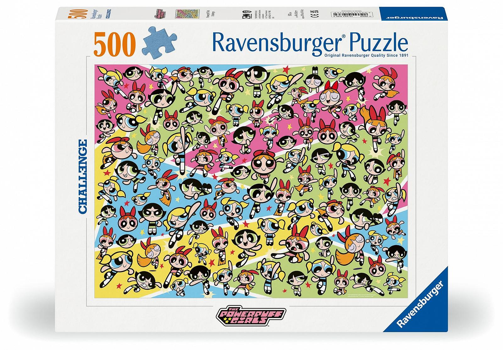 Пазлы Ravensburger Challenge Powerpuff Girls 12001036 500 деталей, фото №2 Пазлы Ravensburger Challenge Powerpuff Girls 12001036 500 деталей, фото №2