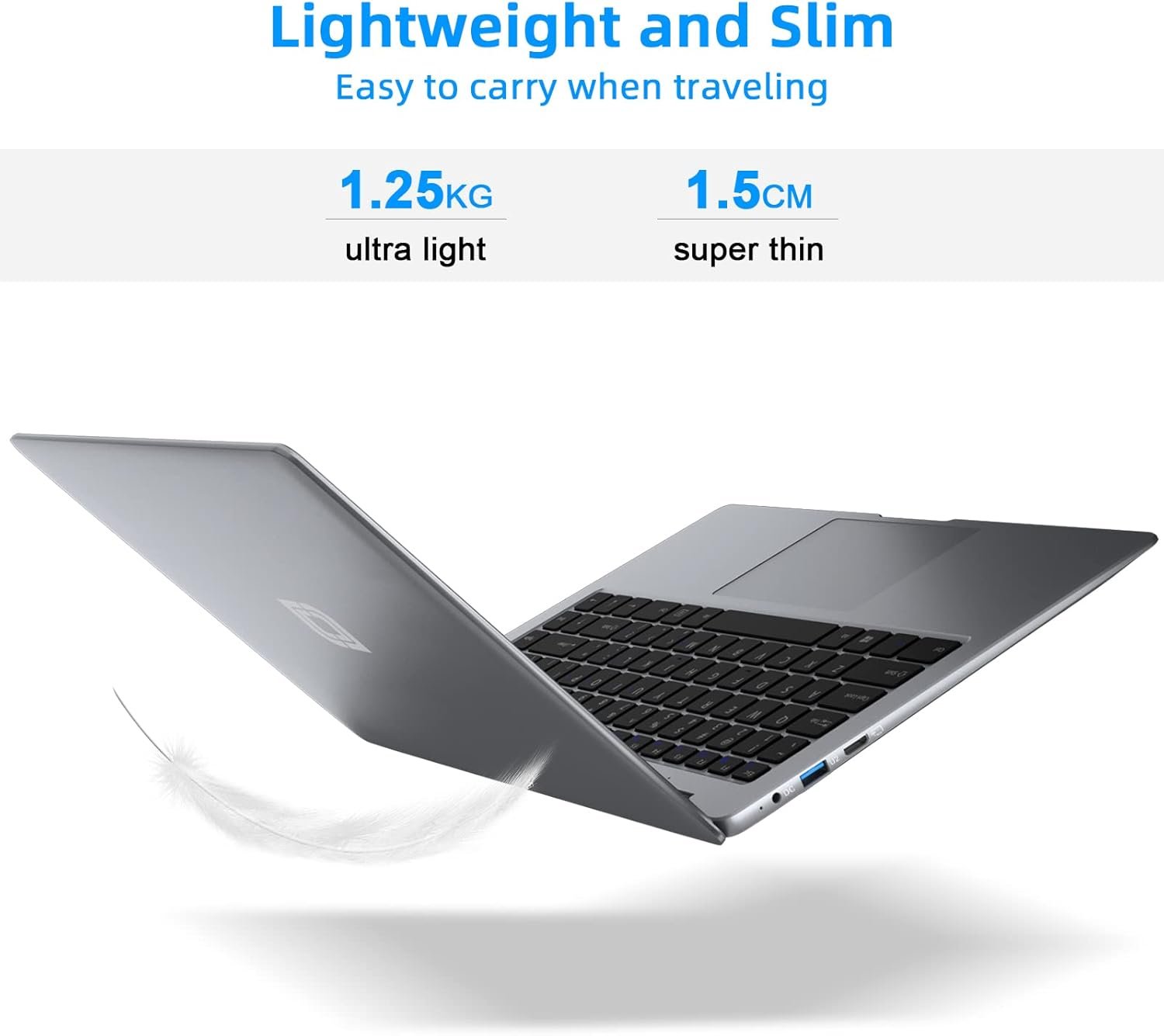 Ноутбук 14" Jumper EZbook S5 Intel Celeron N3350 RAM 12GB SSD 256 GB Window 11 (UKR), фото №6