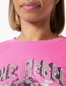 Женская толстовка ONLY Onlnomi L/S Wild O-Neck Box CC SWT synthetic.ua - Фото 1