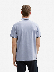 Футболка поло Tom Tailor WITH STRETCH 1045629-37680 Голубой S synthetic.ua - Фото 1