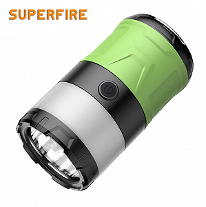 Фонарь кемпинговый аккумуляторный T15 SuperFire 350 Lumen - Фото 1