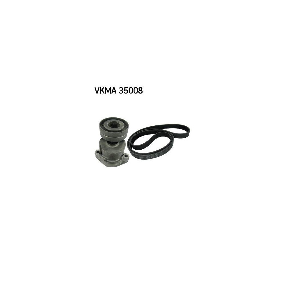 Комплект поліклинового ременя SKF VKMA 35008 для BMW DAIHATSU HONDA MG OPEL RENAULT ROVER, фото №1