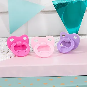 Соска Bayer Design Dummy Set для кукол Розовый Фиолетовый synthetic.ua - Фото 1