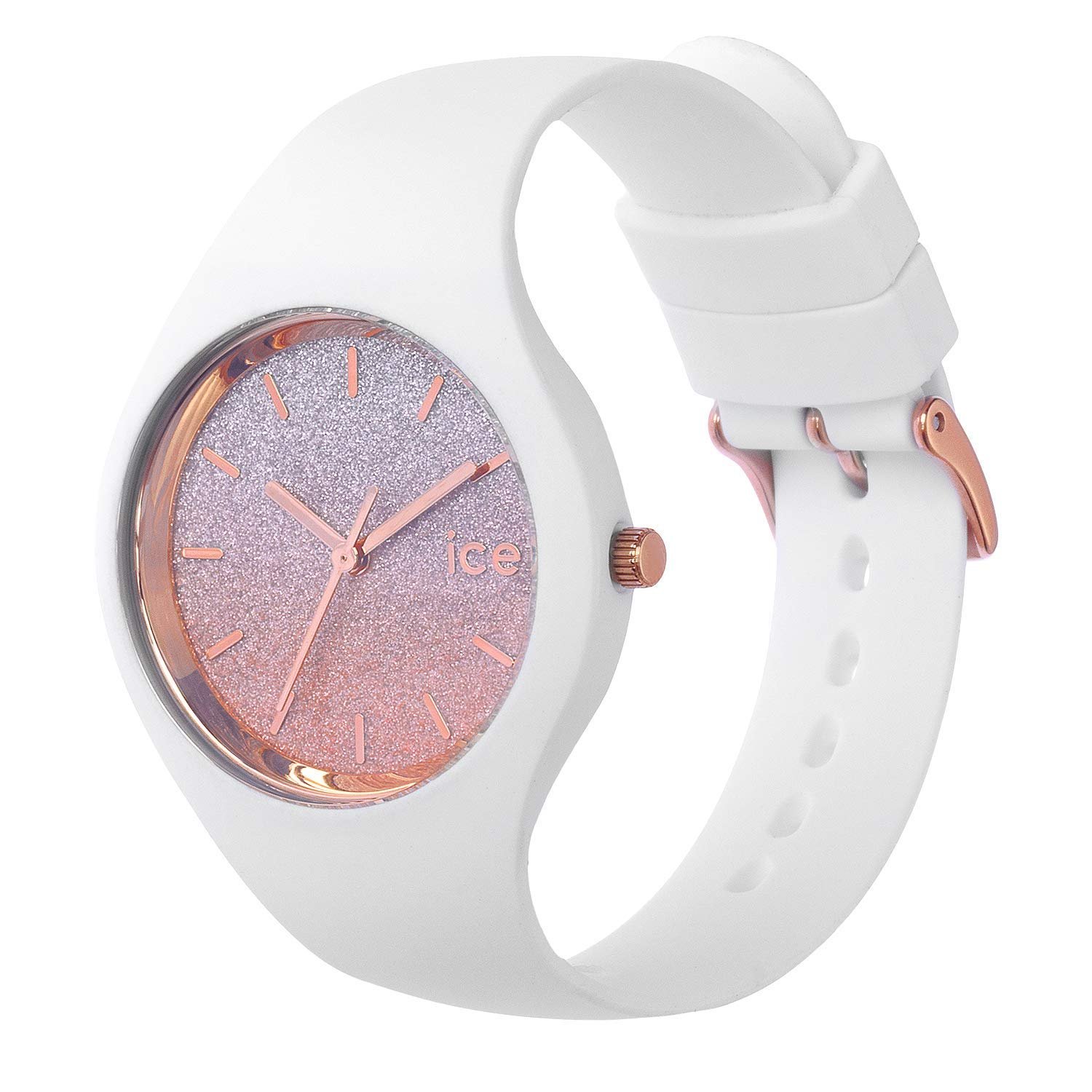 Часы Ice-Watch ICE lo White Pink Женские Белые с силиконовым ремешком, фото №2