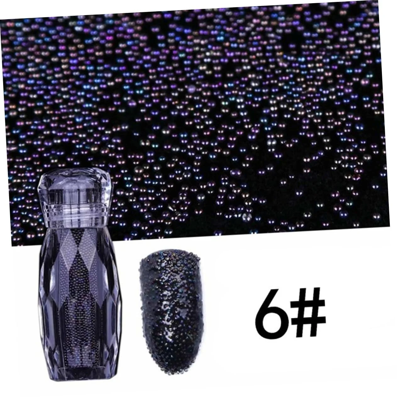 Стразы для маникюра FOMIYES 5 шт, жемчужные наклейки, разноцветные украшения для ногтей, фото №3