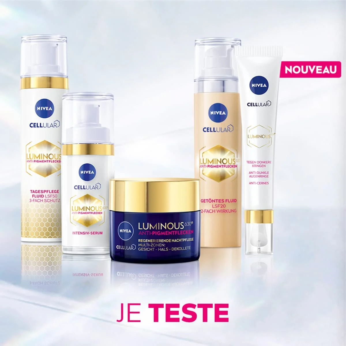 Крем для рук NIVEA Luminous 630 Anti Dark Spot Advanced, 50 мл, крем для шкіри збагачений гіалуроновою кислотою, фото №4 Крем для рук NIVEA Luminous 630 Anti Dark Spot Advanced, 50 мл, крем для шкіри збагачений гіалуроновою кислотою, фото №4