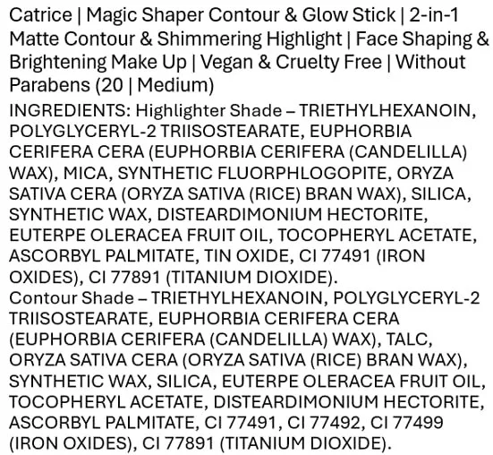 Стик для контурингу і сяйва Catrice Magic Shaper Contour & Glow Stick No. 020 Багатобарвний, фото №5