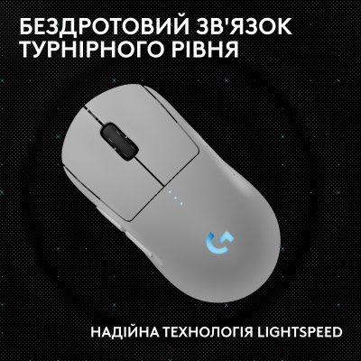 Мышка Logitech G Pro 2 Lightspeed Wireless White (910-007302), фото №5