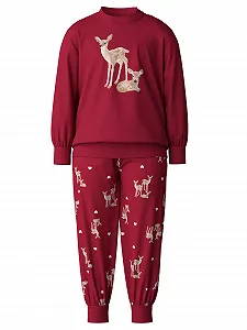 Піжама CALIDA Family & Friends Дитяча з манжетами, Зроблена зі 100% органічної бавовни - Фото 1