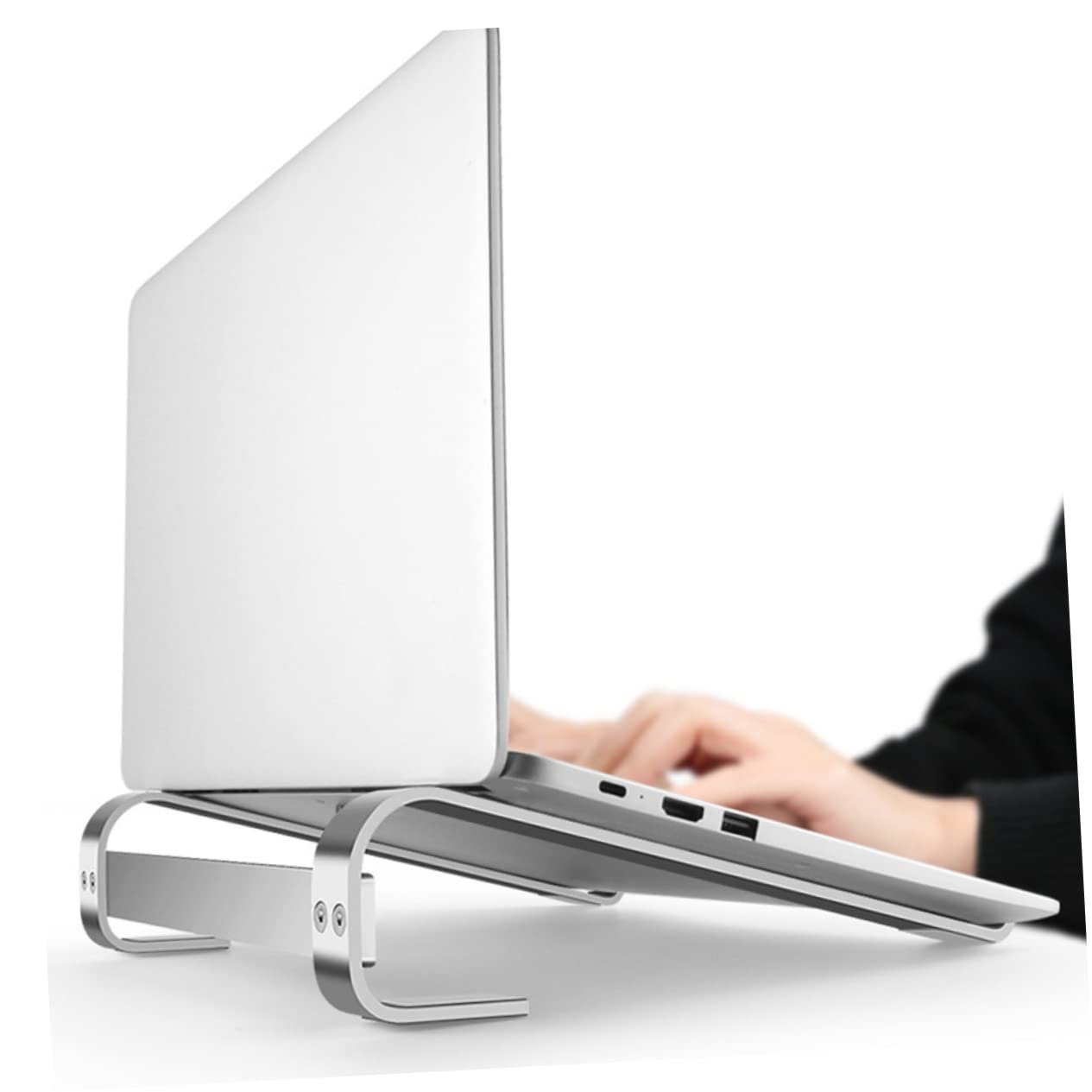 Підставка для ноутбука Uonlytech Багатоцільова Алюмінієвий сплав Ергономічна Портативна для домашнього офісу, фото №4