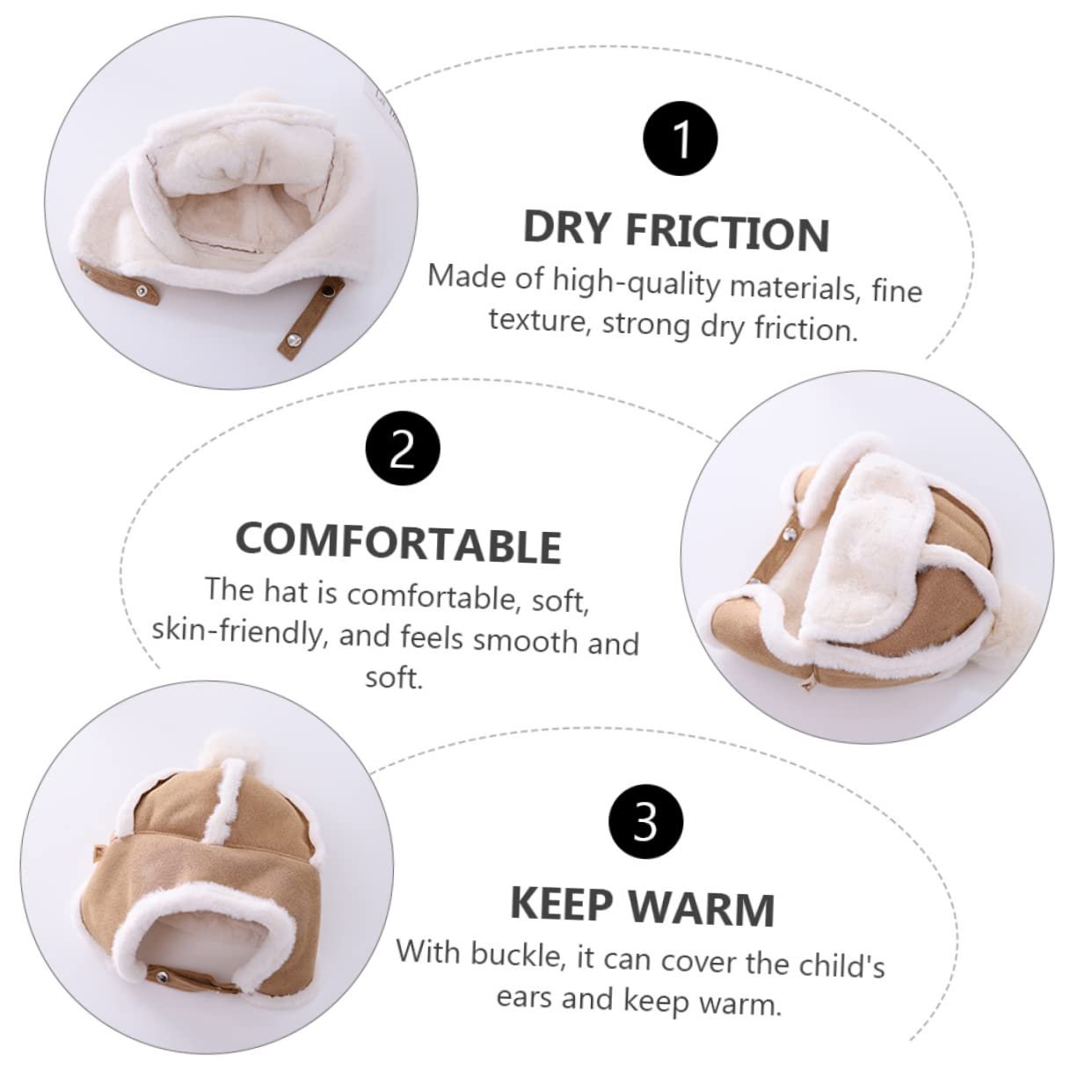 Шапка-вушанка WRITWAA Lei Feng Плюшева, фото №3 Шапка-вушанка WRITWAA Lei Feng Плюшева, фото №3