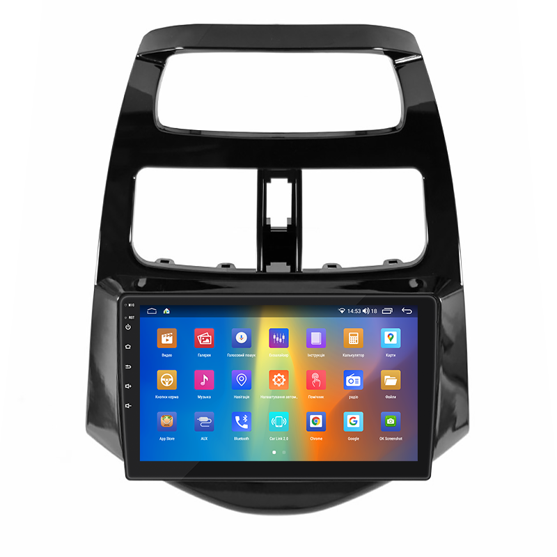 Штатний магнітон Lesko 9 Chevrolet Spark III 2009-2016 2/32Gb CarPlay 4G Wi-Fi GPS Prime (10374-47573), фото №2