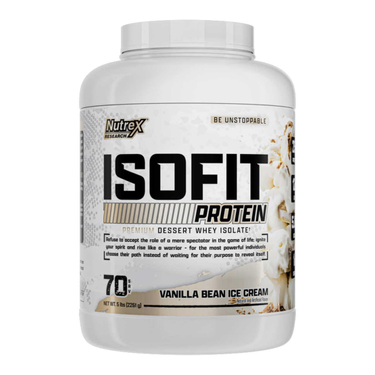 Isofit 70srv Vanilla Bean Ice Cream, фото №1