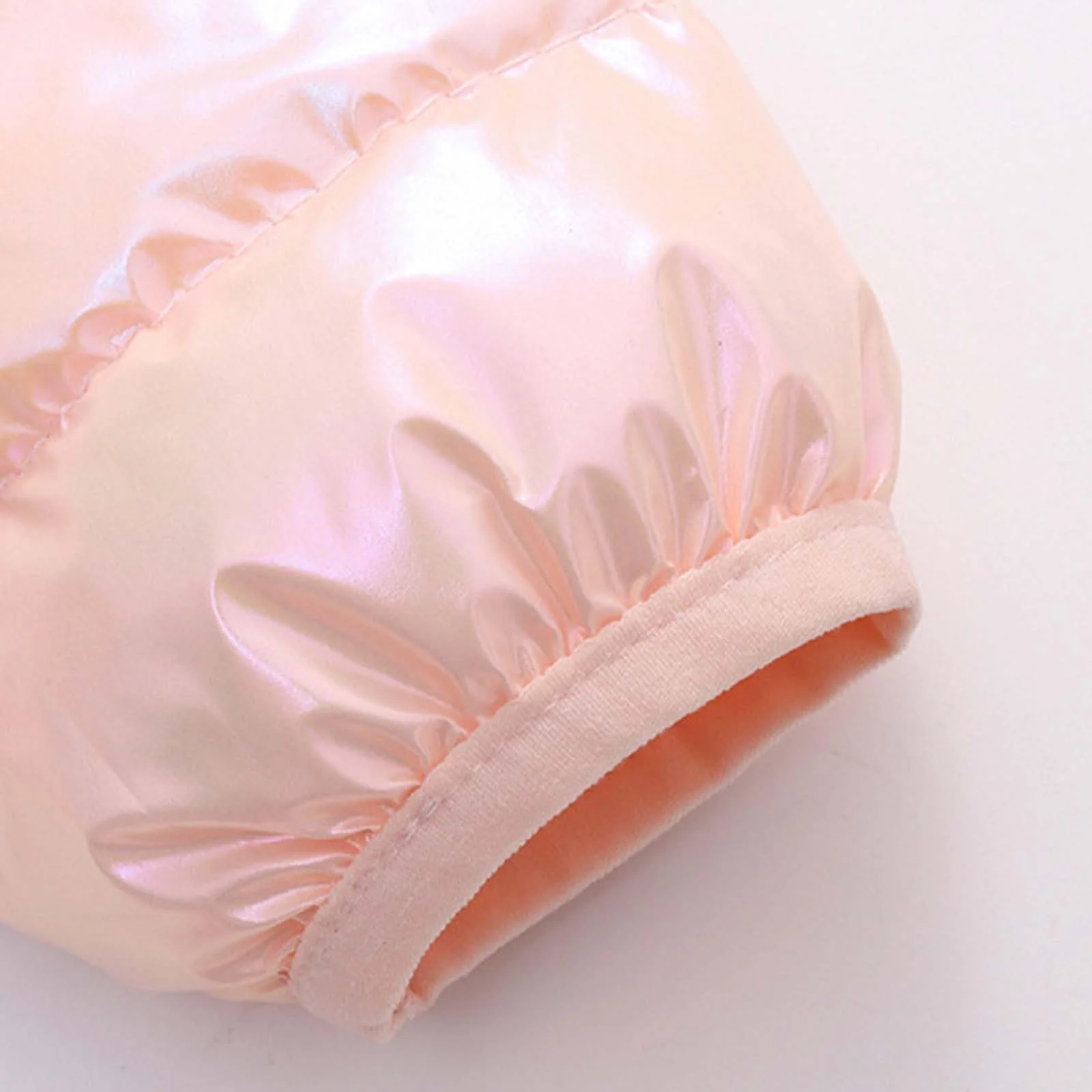 Зимняя Куртка Детская Девочки Soft Shell Куртка Пуховик Теплое Пальто Бомбер Легкая Дышащая, фото №5