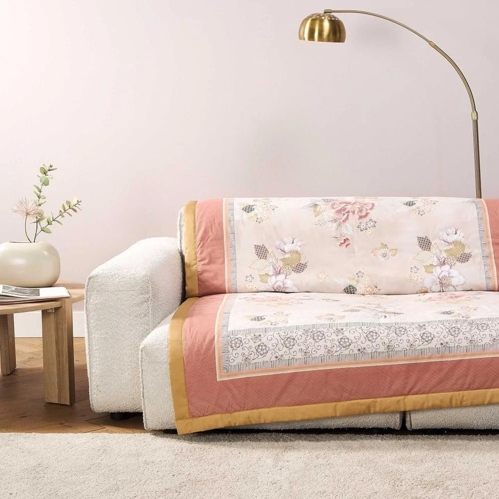 Плед Bassetti Hanami 9330107 Бавовна Бежевий 135 x 190 см, фото №3