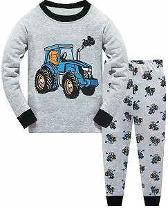 Піжама з довгими рукавами для хлопчиків, дитячий - Фото 1