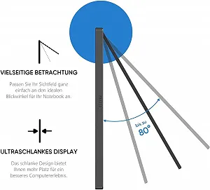 Монітор портативний 16.1" Arzopa G1 Game Full HD IPS 144 Гц ціна на synthetic.ua - Фото 1 Монітор портативний 16.1" Arzopa G1 Game Full HD IPS 144 Гц synthetic.ua - Фото 1