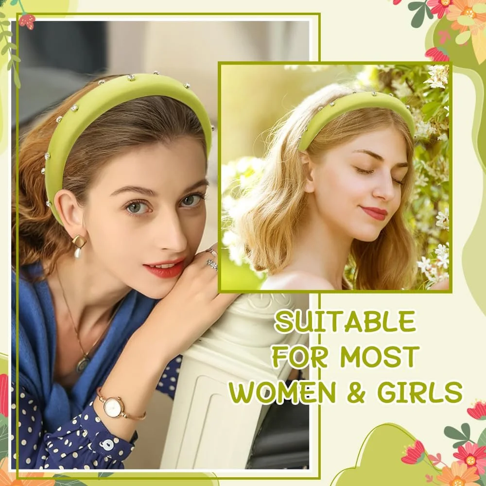 Обруч для волос атласный, фото №5