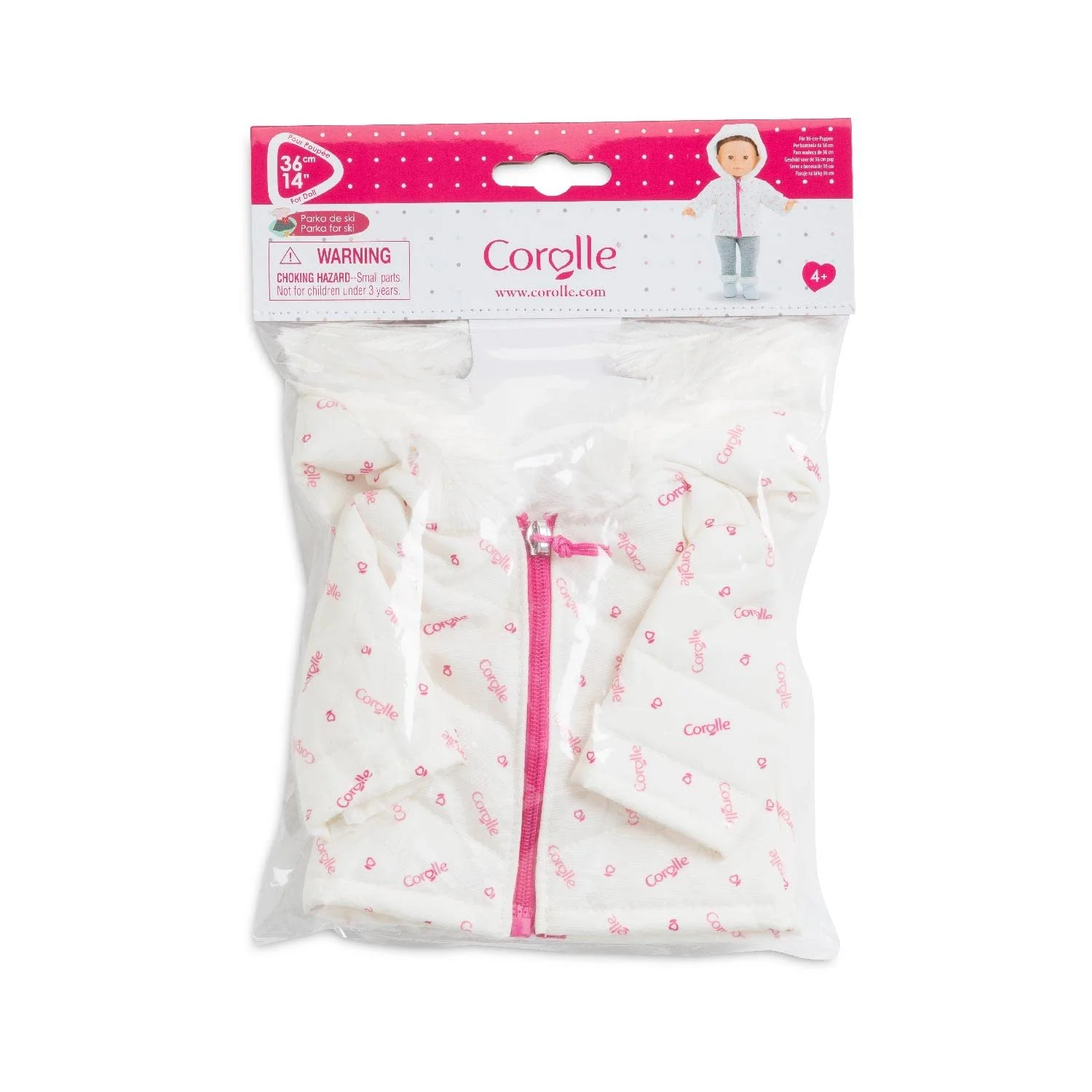 Куртка Corolle Ski для всех кукол MaCorolle 36 см от 4 лет, фото №4 Куртка Corolle Ski для всех кукол MaCorolle 36 см от 4 лет, фото №4