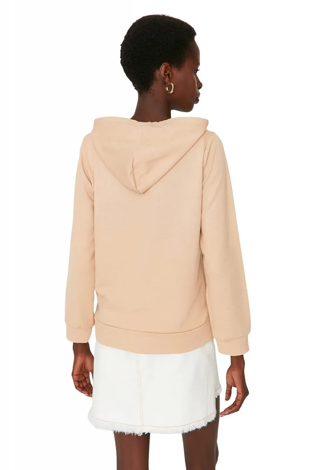 Толстовка TRENDYOL Plain Hooded, фото №5