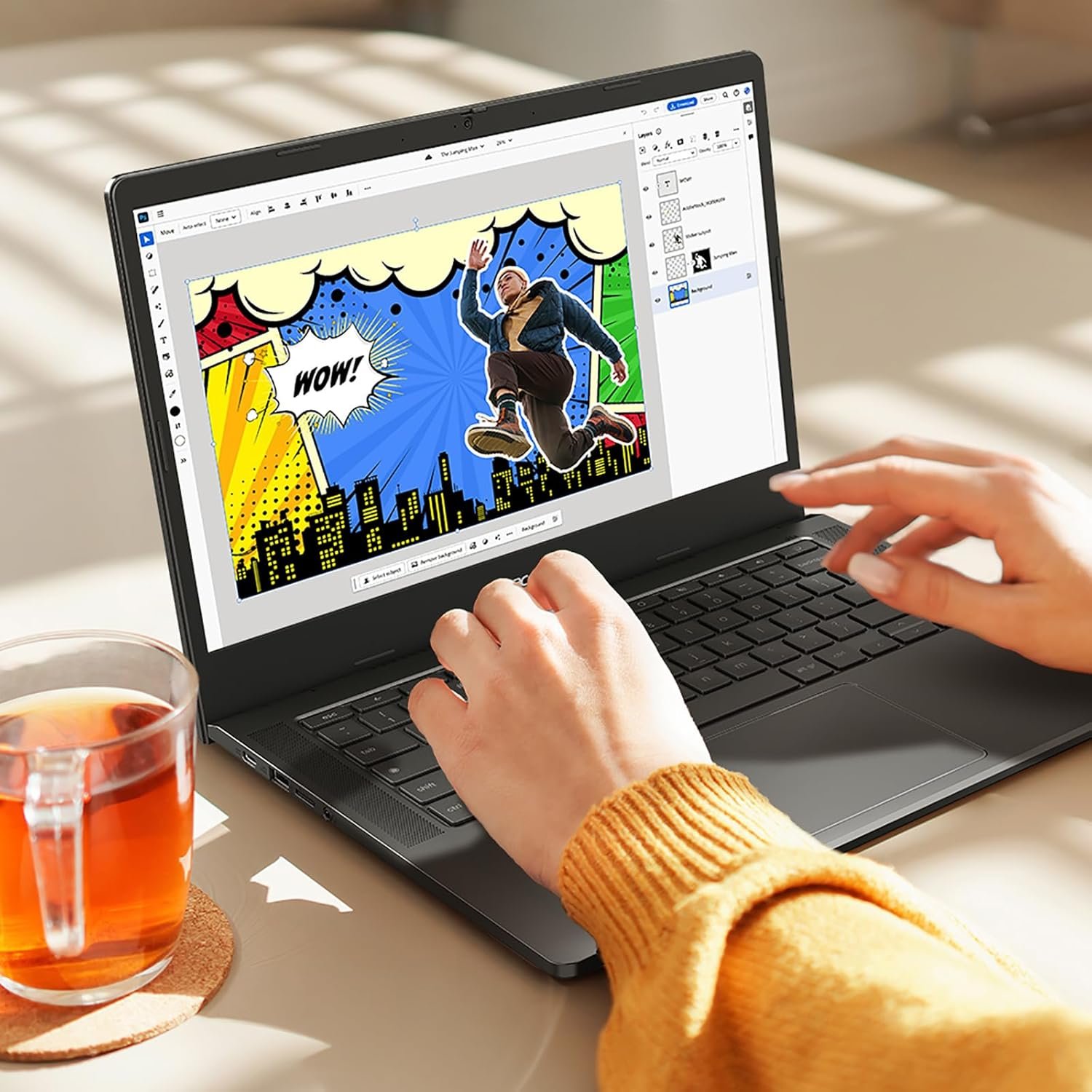 Ноутбук 14" Acer Chromebook Plus 514 (CB514-4HT-31U4) Intel Core i3-N305 RAM 8GB SSD 256GB 10год батарея ChromeOS (UKR), фото №8