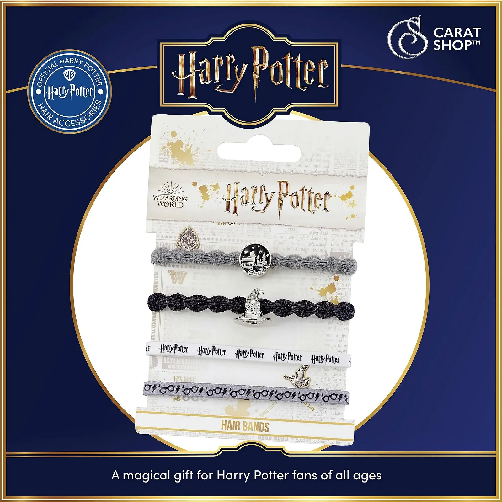 Вінок The Carat Shop Harry Potter Hogwarts Sorting Hat Сірий One Size, фото №5