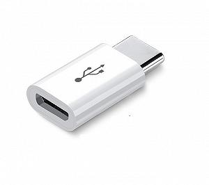 Адаптер Переходник microUSB Type-C GT Gray 43236884 - Фото 1