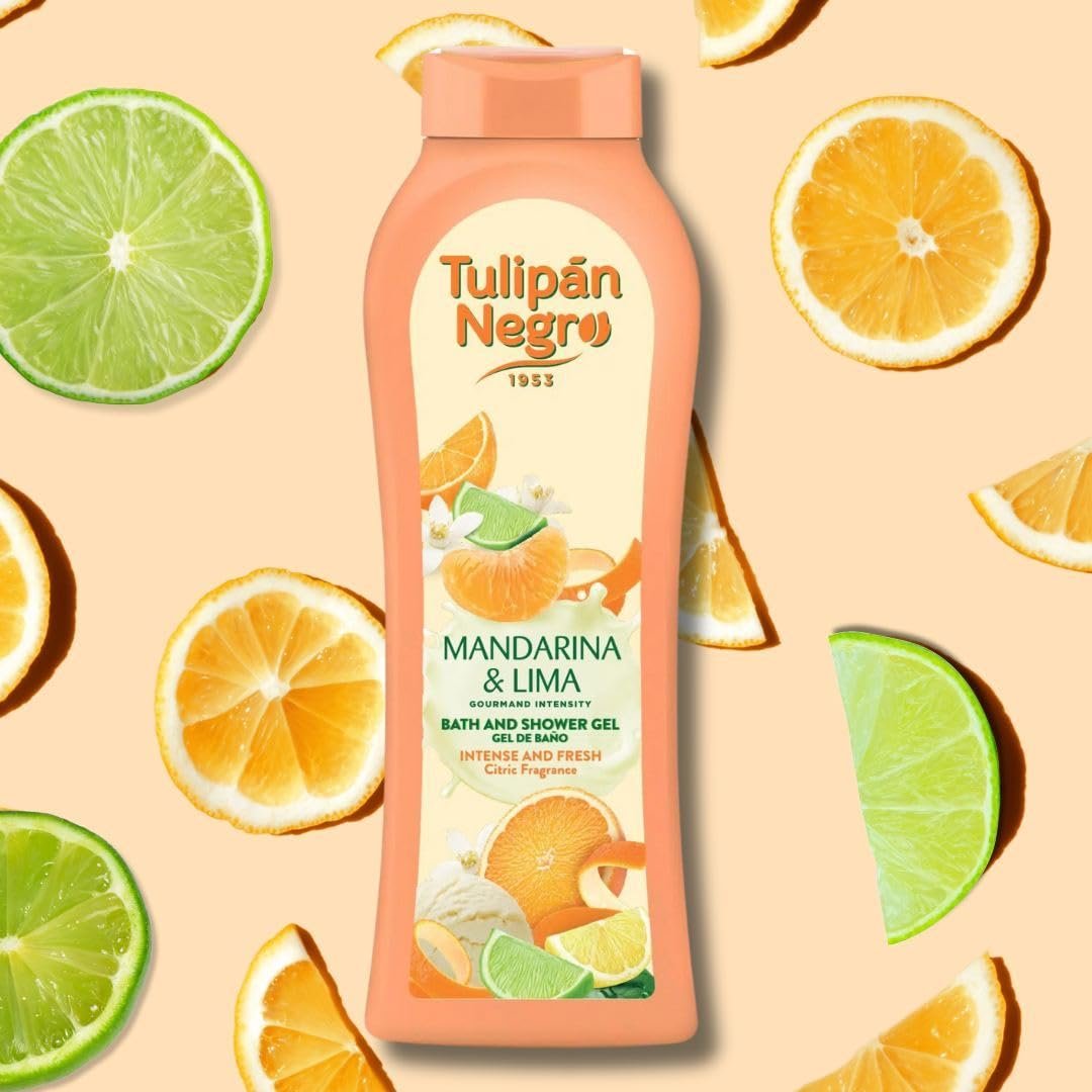 Гель для душа Black Tulip Mandarin and Lime 650 мл, фото №2