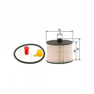 Паливний фільтр BOSCH 1 457 431 723 CITROËN FIAT FORD LANCIA PEUGEOT VOLVO - Фото 1