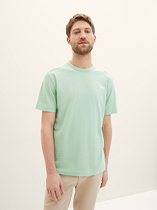 Футболка Men's Short Sleeve 1040821-23383 Tom Tailor Бірюзовий 3XL - Фото 1